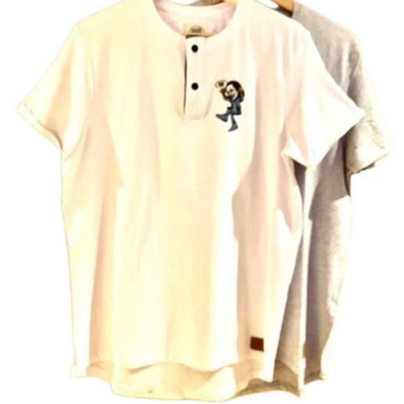 Got Em Mens Cotton Henly. Free Shipping - Picture 4 of 6